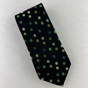 Croft & Barrow Colorful Polka Dots Necktie Tie Silk